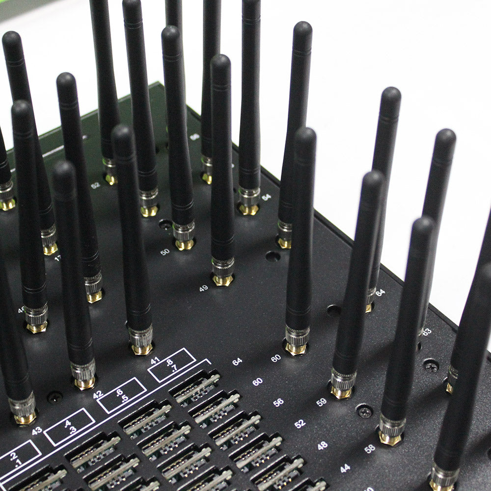 64 Ports 512 SIMs 2G SMS Gateway