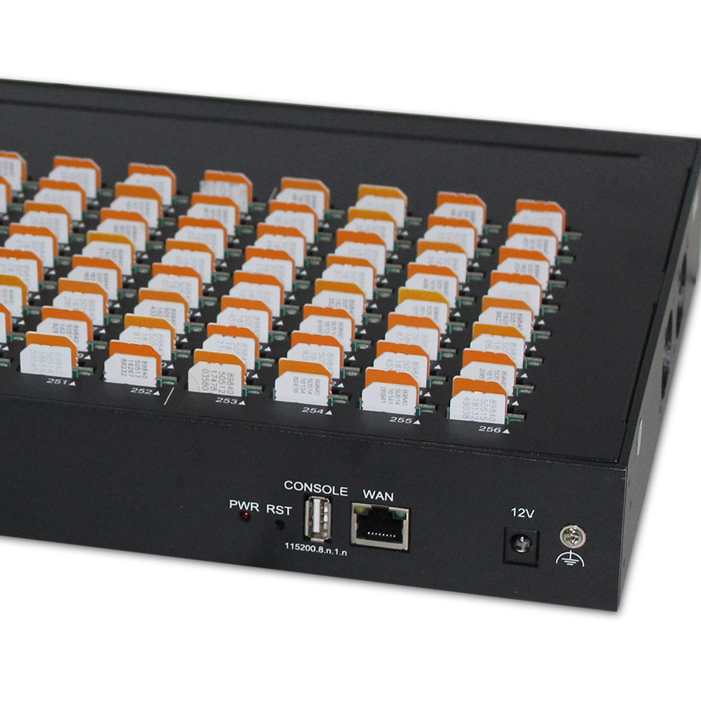 256 SIM Card Slots SIMBank