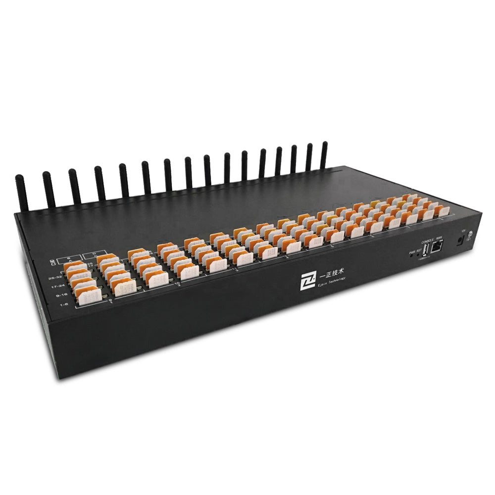 16 Ports 128 SIMs 2G SMS Gateway