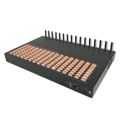 16 Ports 256 SIMs 2G SMS Gateway