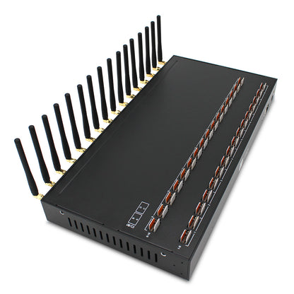16 Ports 64 SIMs 2G SMS Gateway