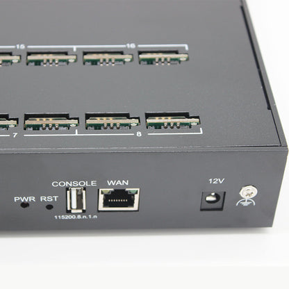 16 Ports 64 SIMs 2G SMS Gateway