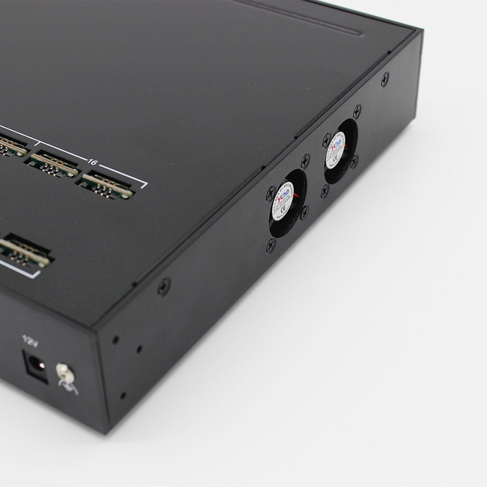 16 Ports 64 SIMs 2G SMS Gateway