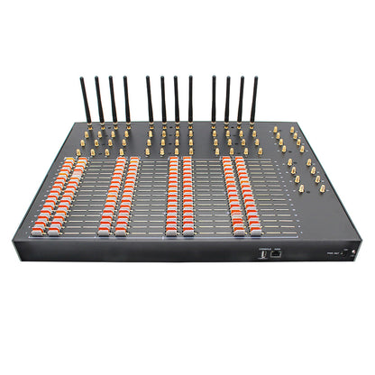 64 Ports 256 SIMs 2G SMS Gateway