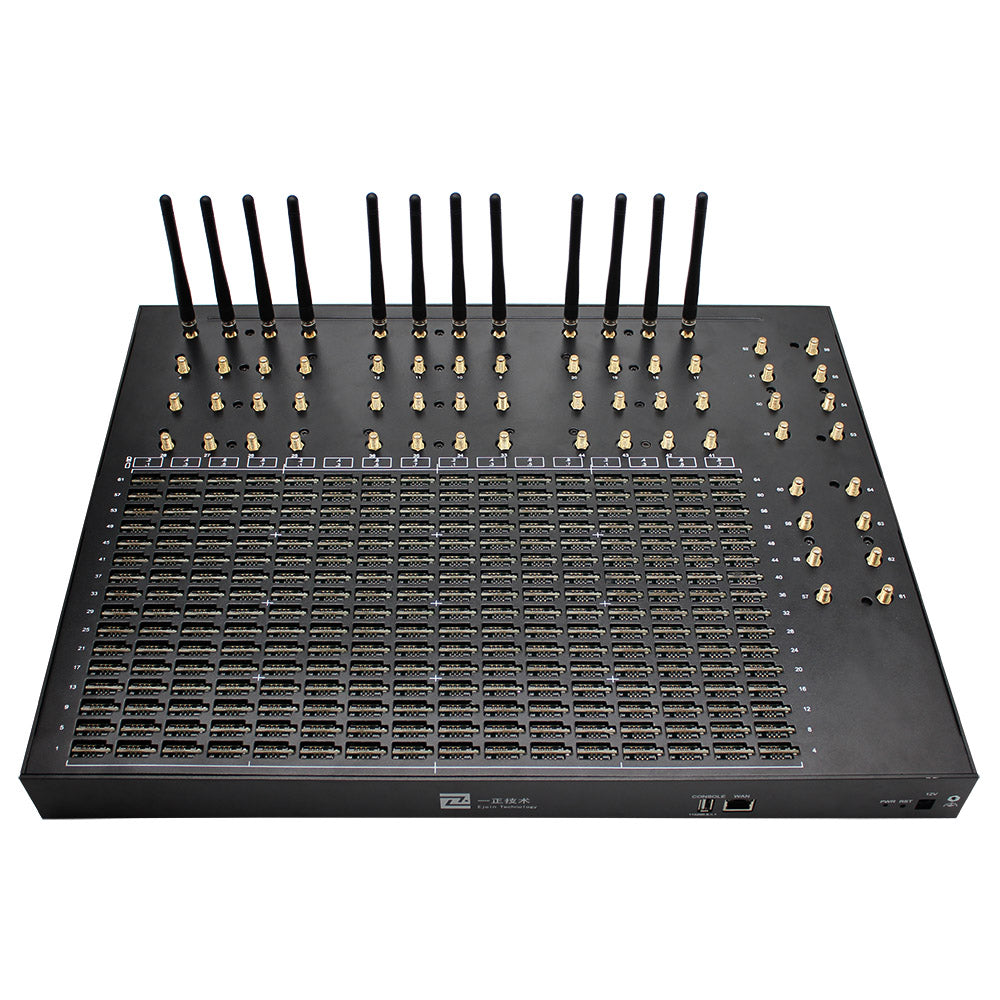 64 Ports 512 SIMs 2G SMS Gateway