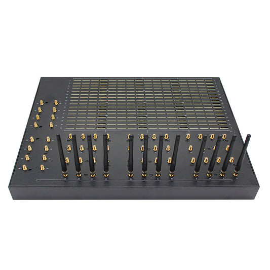 64 Ports 64 SIMs 2G SMS Gateway