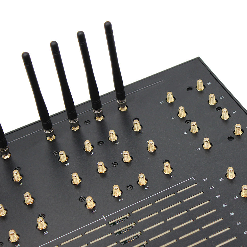 64 Ports 64 SIMs 2G SMS Gateway